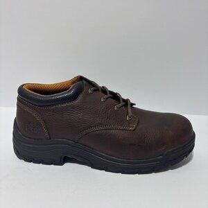 Timberland Pro Men’s Titan Brown Leather Oxford, Size 13 Wide
